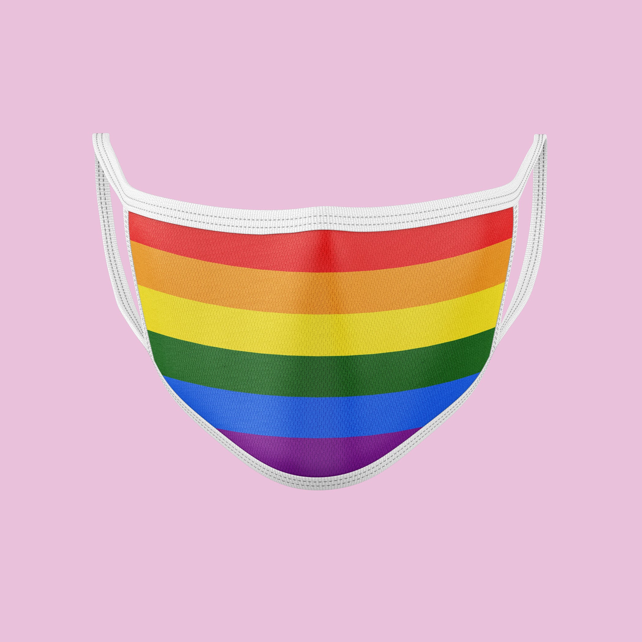 Rainbow Face Mask
