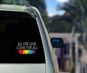 All For Love Decal