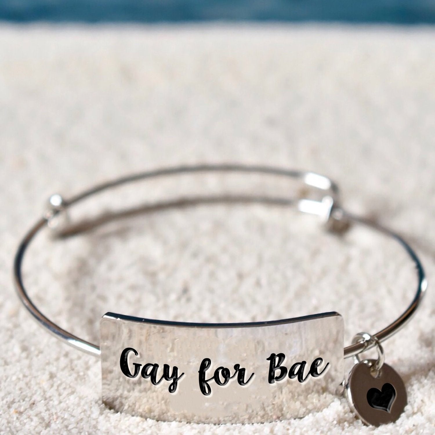 Gay For Bae Bangle Bracelet