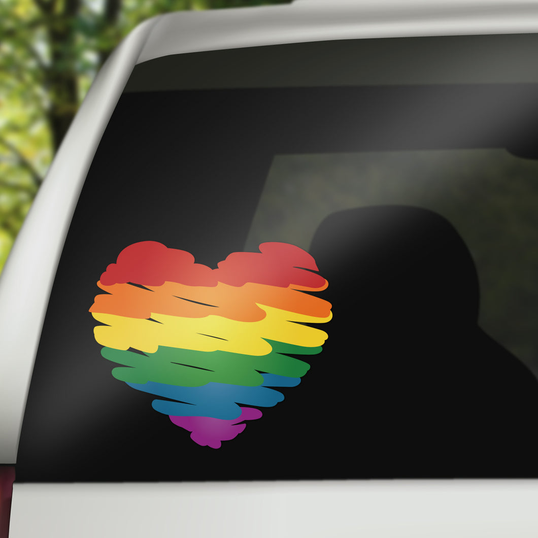 Heart Decal