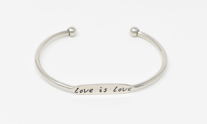 Love Script Bracelet