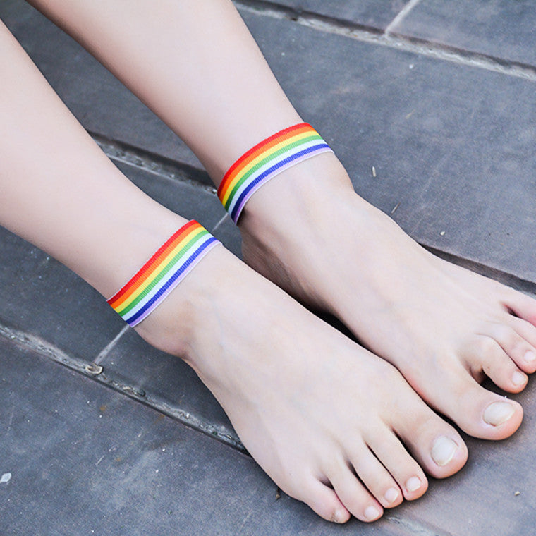 Rainbow Anklet