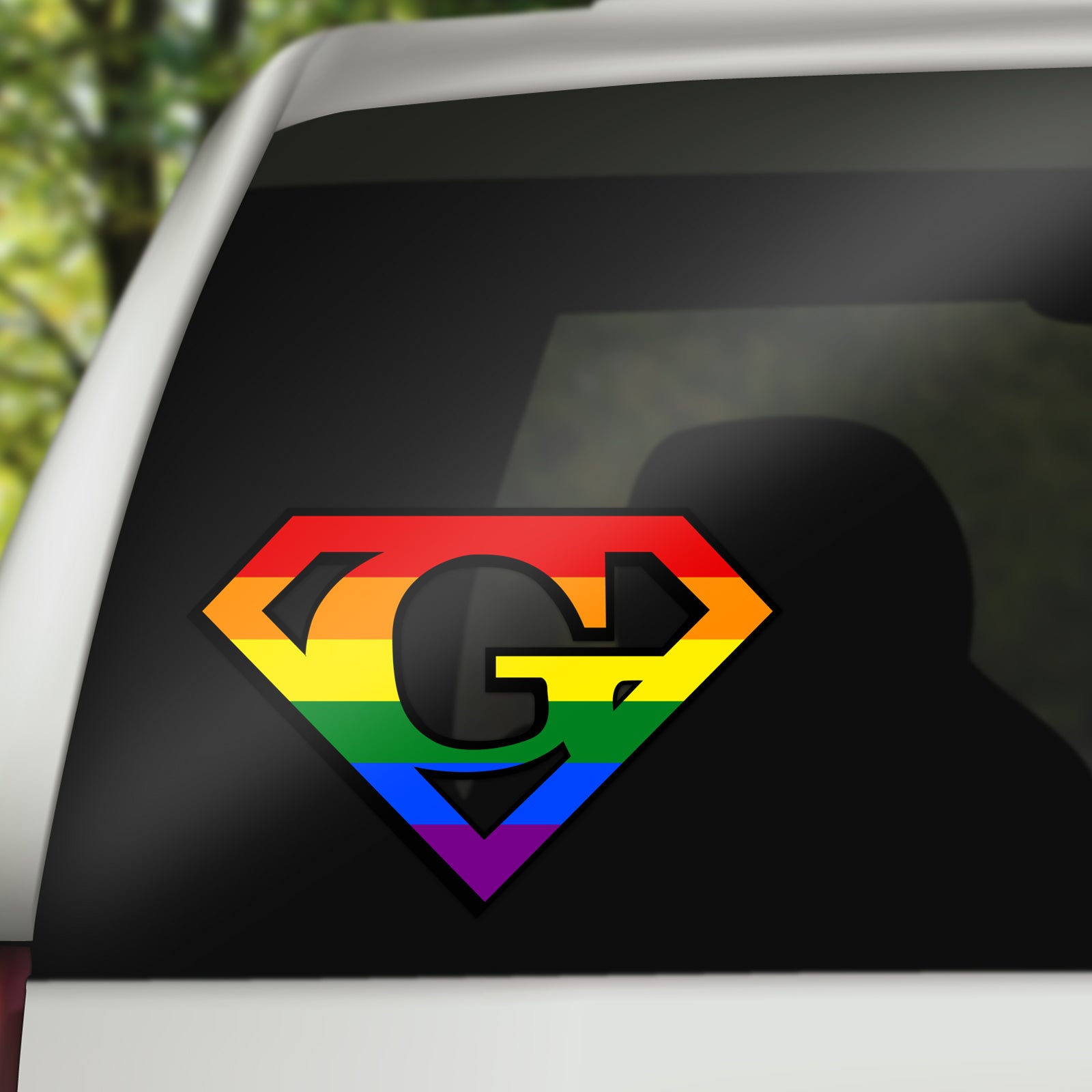 Super Gay Decal