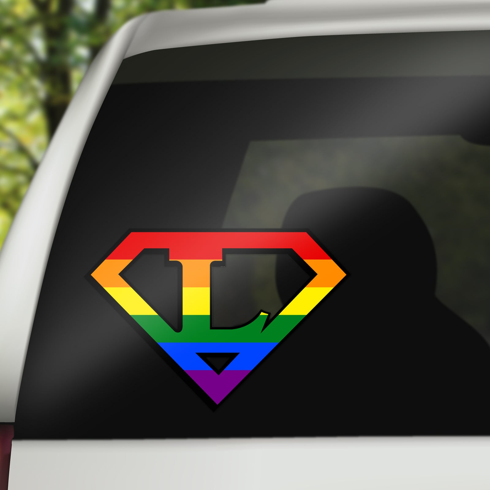 Super Lesbian Decal